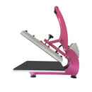 Heat Press Transfer Printing Machine - 15"x15    -   38 * 38 CM - Pink Color