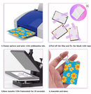 Sublimation Keyring Set – 25 MDF Rectangle Blanks for Personalized Printing