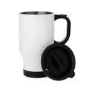 14oz White Sublimation Stainless Steel Travel Mug
