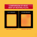 Cap Heat press  14x9cm , Bandana, Pocket, Collar Heat Press