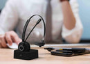 Wireless Bluetooth Headset for Cell Phones,Office Headset with Noise Cancelling Microphone
