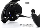 Over The Head Boom Mic Bluetooth Noise-Canceling Headset For Trucker Drivers