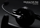 Over The Head Boom Mic Bluetooth Noise-Canceling Headset For Trucker Drivers