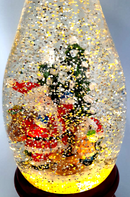 Christmas Light-Up Snowy Lantern