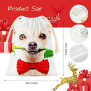 5x Sublimation Christmas Drawstring Blank Sack/Bags