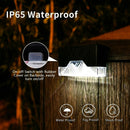 4pcs Solar Deck Lights, Solar Step Lights Outdoor Waterproof