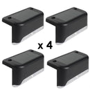 4 Pack Solar Deck Lights LED Step Stair lights Outdoor Waterproof Fence Light
