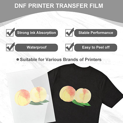 DTF A4 Transfer Film -  100 Sheets  A4 Size DTF