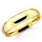 14K Gold plated Wedding Ring -7MM