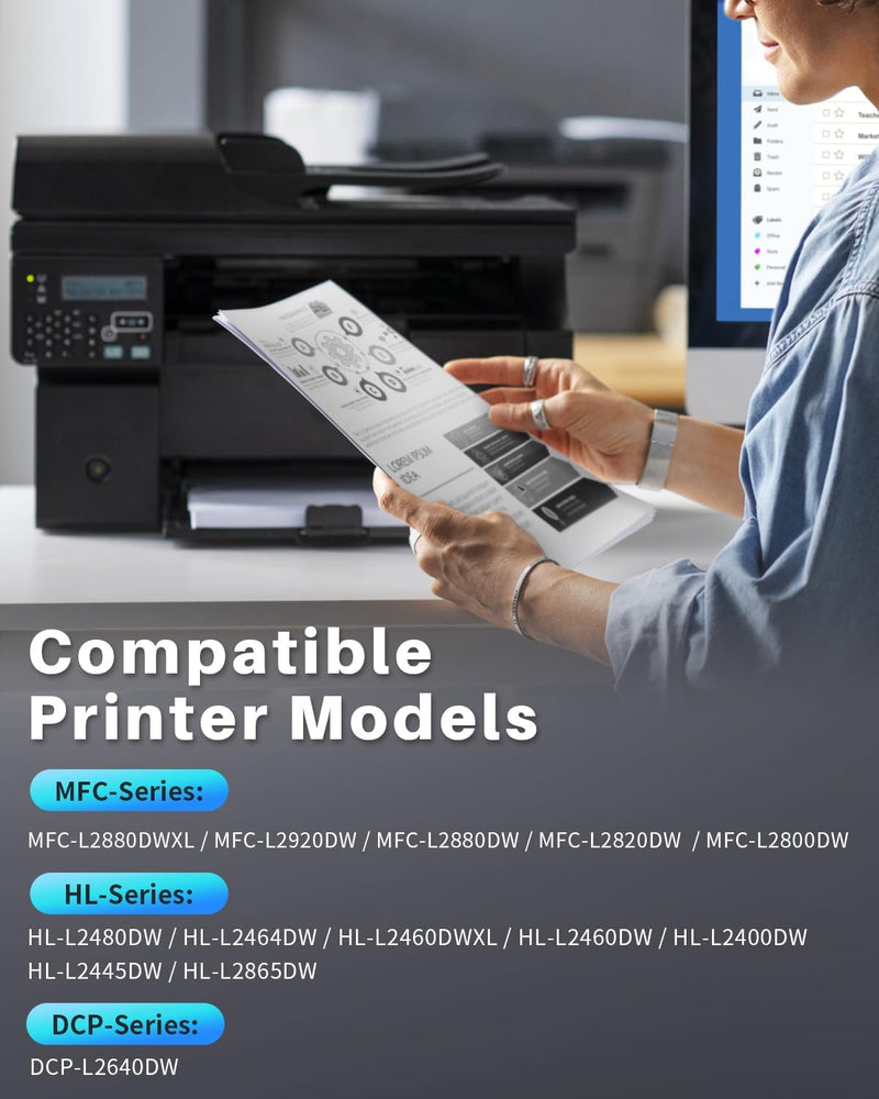 Brother TN2530XL High-Yield Black Toner Cartridge compatible