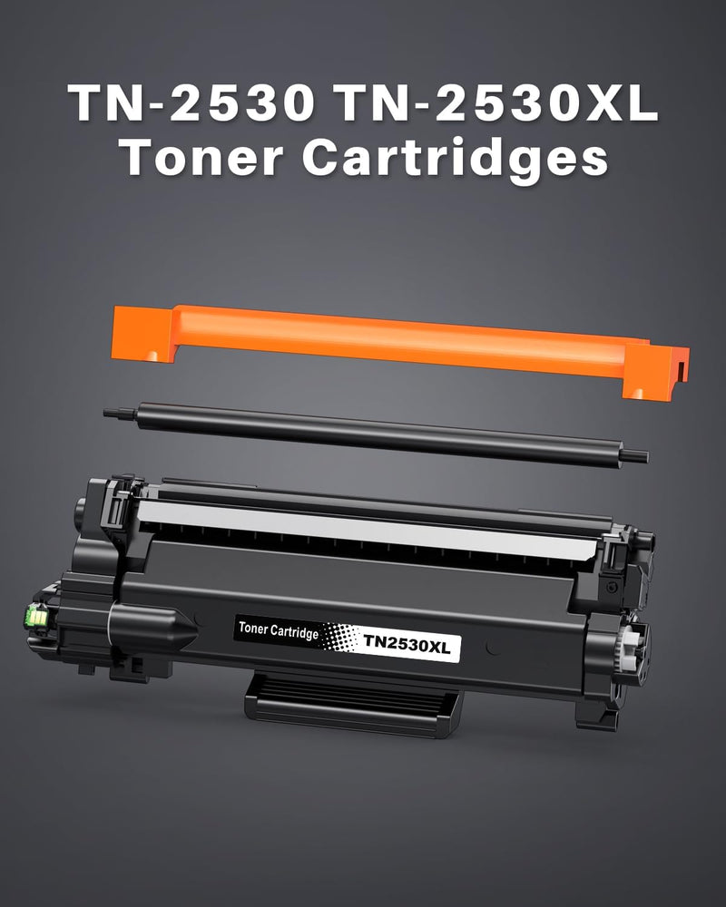 Brother TN2530XL High-Yield Black Toner Cartridge compatible