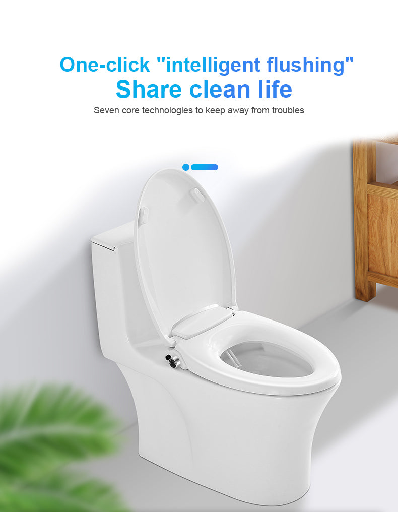 Bidet Seat - Non-electric Toilet Bidet Seat O shape