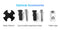 Bidet Seat - Non-electric Toilet Bidet Seat O shape