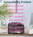 Brother LC436 Ink for Your Printers: MFC-J4440DW, MFC-J4540DW, MFC-J5955DW, MFC-J5955DW, MFC-J6555DWXL,