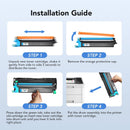 Brother TN-258XL Toner for HL-L8240CDW, HL-L3240CDW, DCP-L3560CDW, MFC-L3760CDW, MFC-L3755CDW, and MFC-L8390CDW Compatible