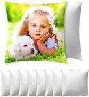 Sublimation Pillow Cases 40 x 40 cm Blank - Set of 10