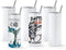 30oz White Tumblers for Sublimation Printing - Set of 6