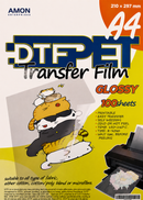 A4 DTF Transfer Film – 100 Glossy  PET Sheets
