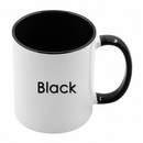 11oz Coloured Inner Sublimation Mug – Each Mug Comes with White Box