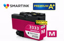 Brother LC3333 ink cartridge for MFCJ1300DW, DCPJ1100DW (BK+Y+C+M) Premium A+ X4