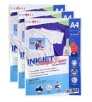 A4 Heat Transfer Paper for Dark Fabrics – 20-Sheet Pack for Inkjet Printing!