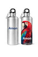 600ml Sublimation Aluminium Drink Bottle – White or Silver (Single Bottle)