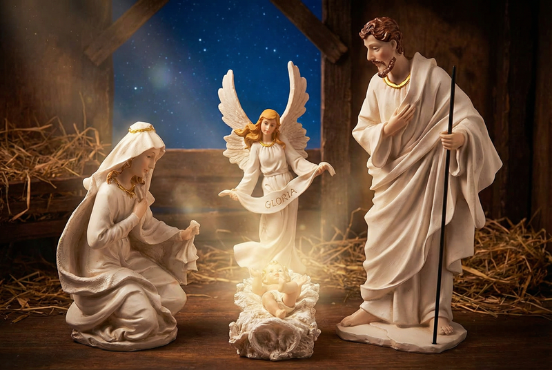 Nativity Set – White Color