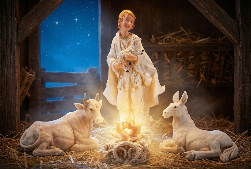Nativity Set – White Color