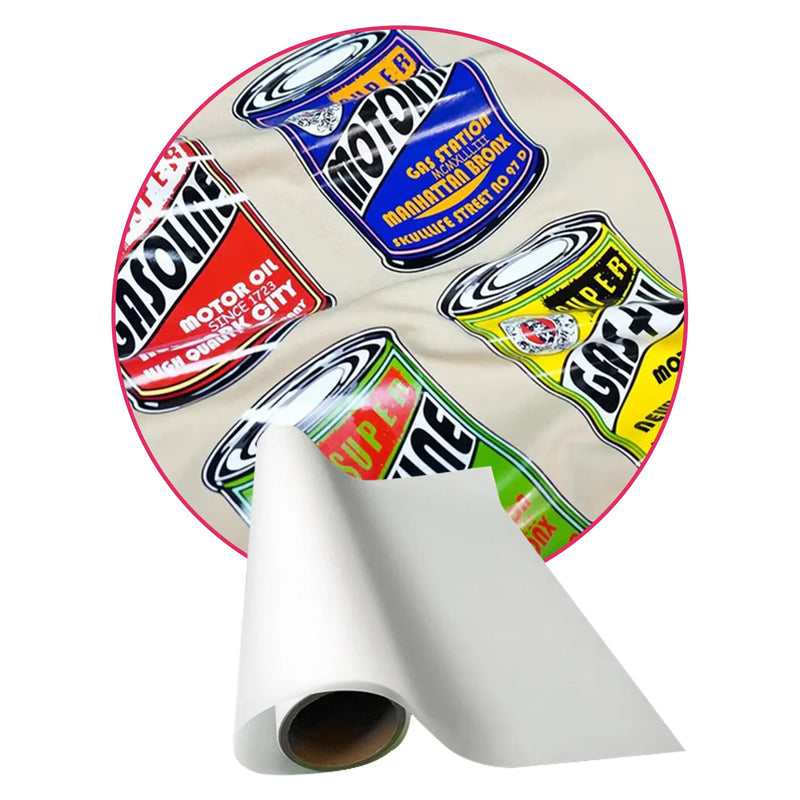Premium DTF PET Film Roll 30mm x 100M – Suitable for Both Hot and Cold Peel