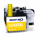 Brother LC432XL Yellow Compatible Ink Cartridge – High Yield – Suits MFC-J5340DW, MFC-J5740DW, MFC-J6540DW, MFC-J6740DW, MFC-J6940DW – Smart Ink