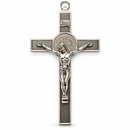 St Benedict Wall Crucifix with Medal – 9.4cm x 16.8cm – 4 Colours
