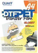 DTF A4 Transfer Film -  100 Sheets  A4 Size DTF