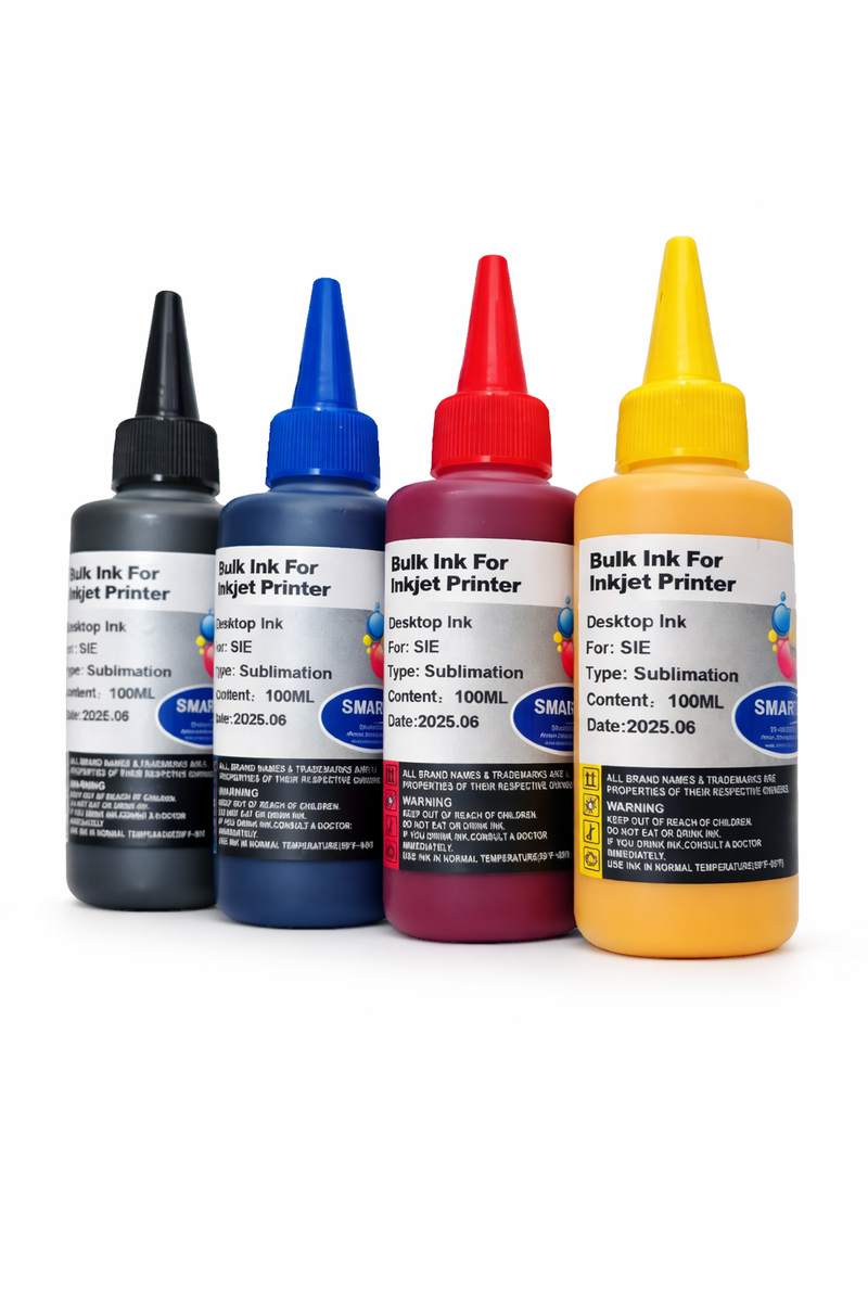 Sublimation Ink 4 × 100ml Full Set – Epson EcoTank | NZ – Amon Enterprises