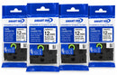 Brother TZe-231 Compatible Label Tape 12mm x 8m Black on White for P-touch PT-D210 PT-H110 PT-D600 NZ Stock