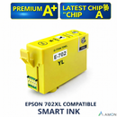 Epson 702XL Compatible Ink Cartridge – High Yield – Suits Epson WorkForce Pro WF-3720 WF-3730 WF-3733 – Smart Ink Premium