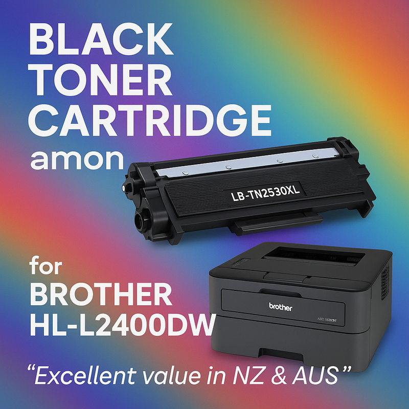 Brother TN2530XL High-Yield Black Toner Cartridge compatible