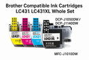 Brother Ink Cartridges – LC431XL for Printer MFC-J1010DW , DCP-J1050DW , DCP-J1140DW
