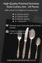High Quality Polished Stainless Steel Cutlery Set – 24 Pieces