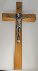 St Benedict Wood Crucifixes Stand -(39) cm