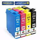 Epson 212XL Compatible Ink Cartridge – High Yield – Latest Chip – Suits XP-2100 XP-3100 XP-3105 XP-4100 XP-4105 WF-2830 WF-2850