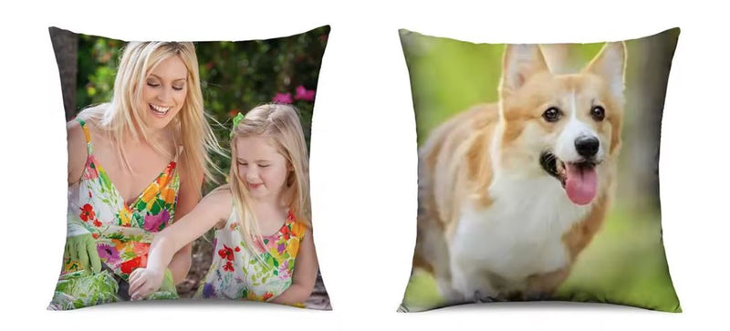 Sublimation Pillow Cases 40 x 40 cm Blank - Set of 10