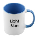 Box of 45 11oz Coloured Inner Sublimation Mugs – Each Mug Comes with White Box