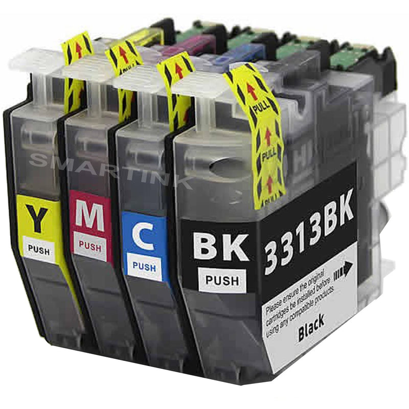 Brother LC3313 LC3311 Ink Cartridge for MFCJ491DW, MFCJ890DW, DCPJ772DW Premium A+ X4