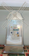Christmas Snowy musical light up box with windmill