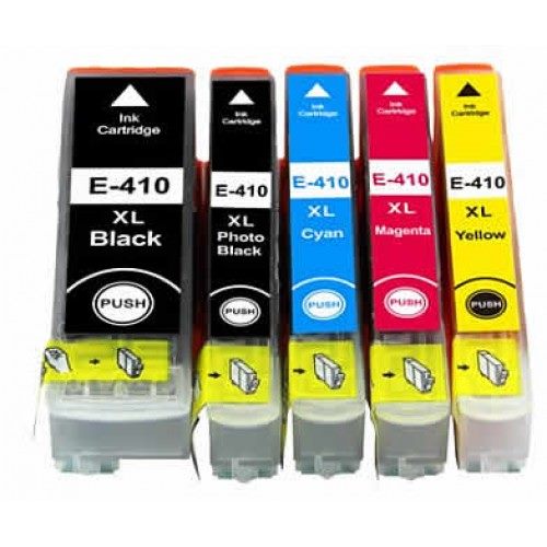 Epson 410 XL Ink Cartridges Suits Printers XP 530, XP 540, XP 630, XP 900, Comp.