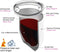 12 OZ/350ml Sublimation Wine Tumbler / Mug White Stainless Steel Insulated