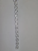 Silver link chain bracelet