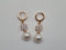 18k Gold and Pearl earrings