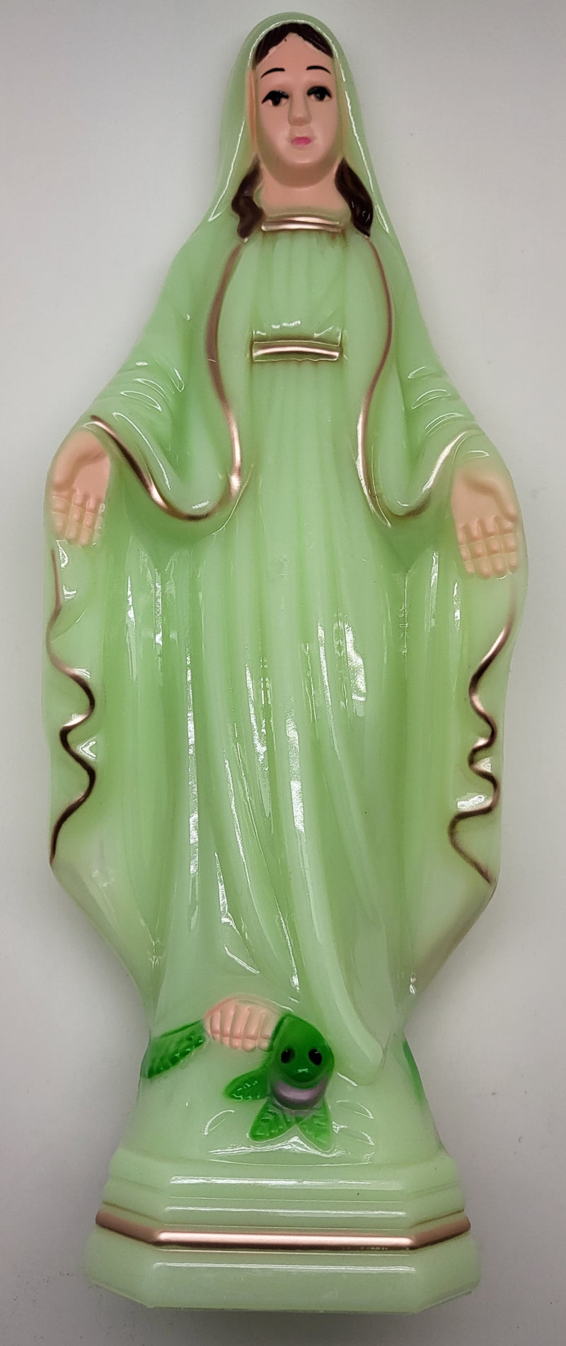 Plastic St Mary statues