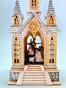 Church Christmas Snow Globe - Holy Family